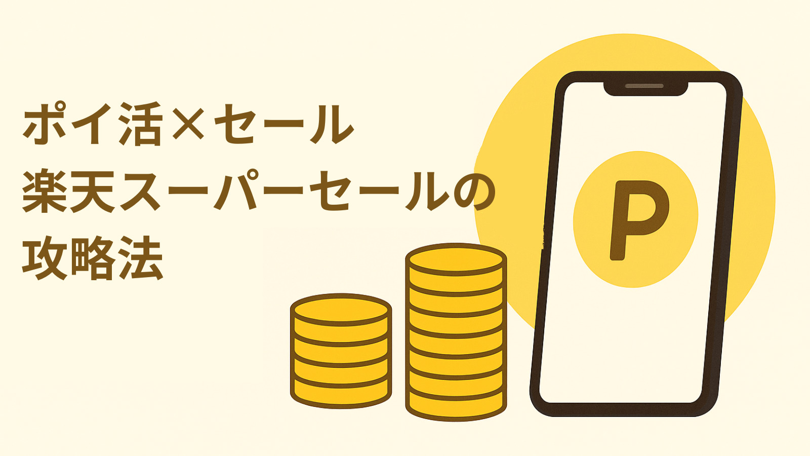 【ポイ活×セール】楽天スーパーセールの攻略法