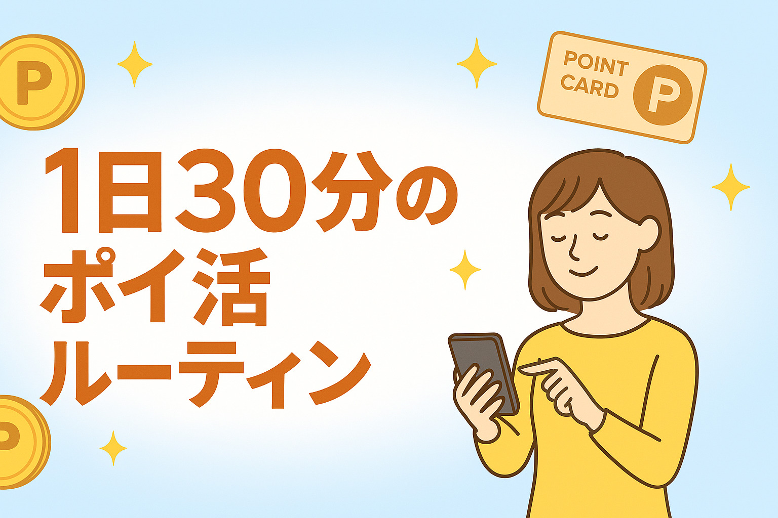 【保存版】1日30分のポイ活ルーティン