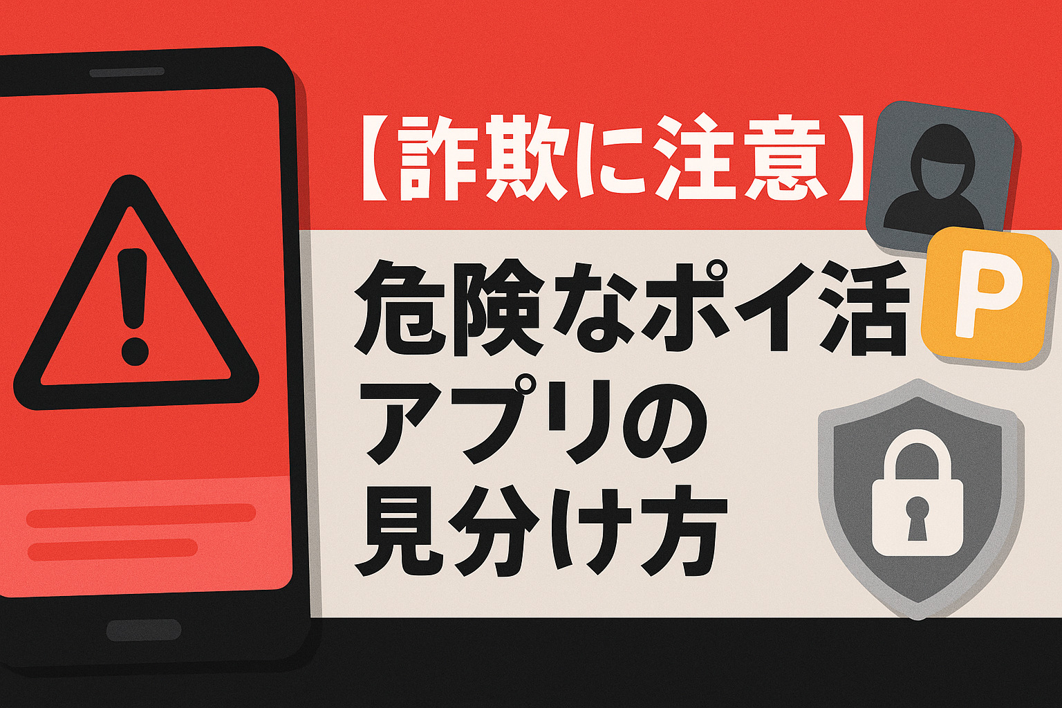 【詐欺に注意】危険なポイ活アプリの見分け方