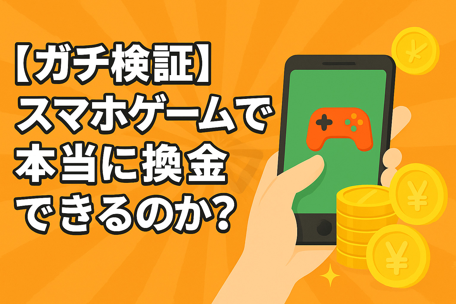 【ガチ検証】スマホゲームで本当に換金できるのか？