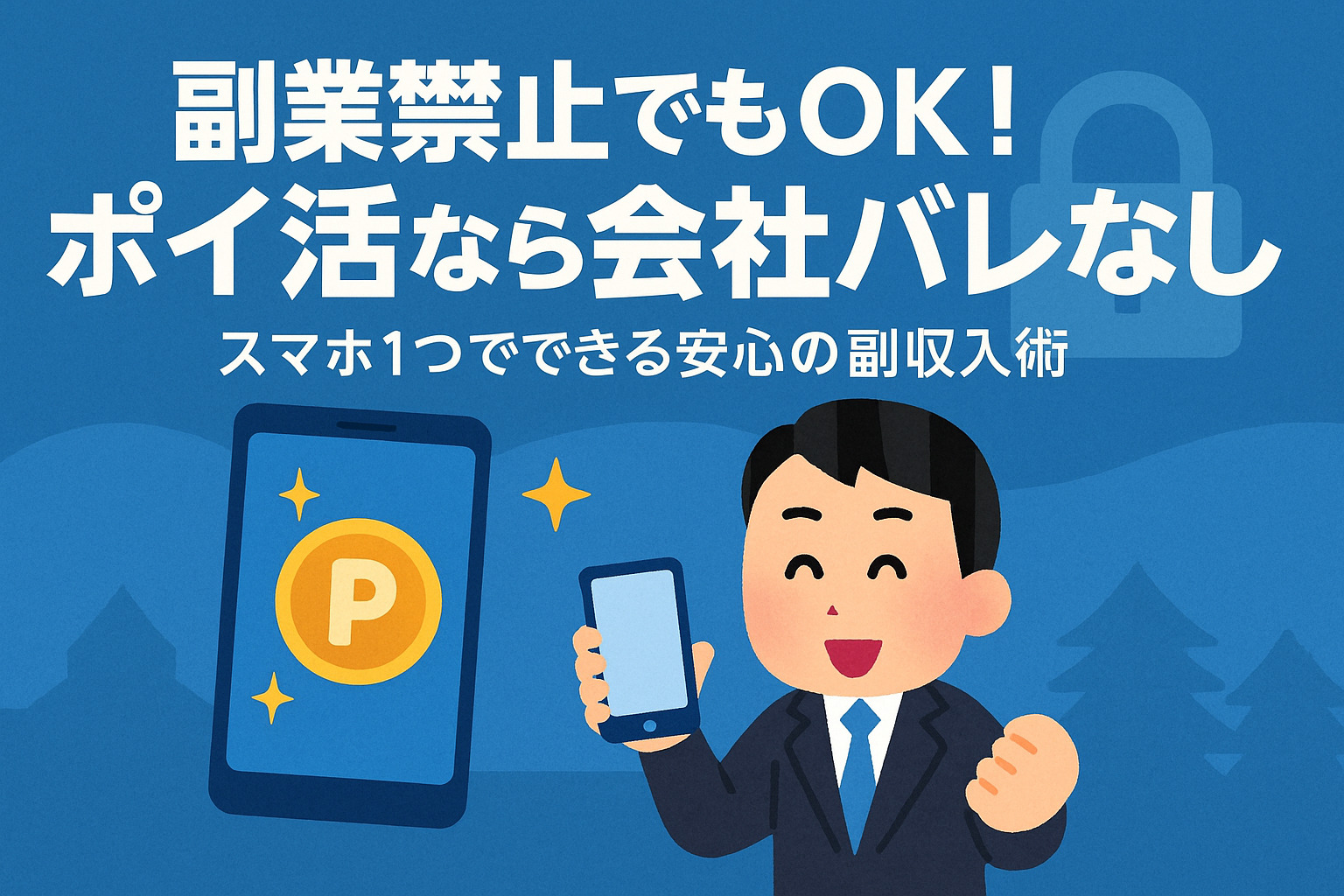 【副業禁止でもOK】ポイ活なら会社バレなし！