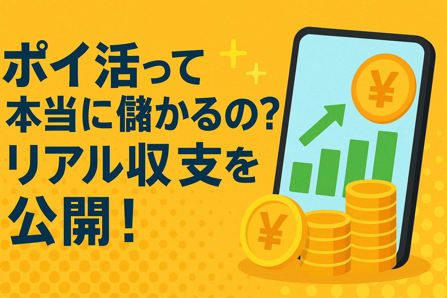 ポイ活って本当に儲かるの？リアル収支を公開！