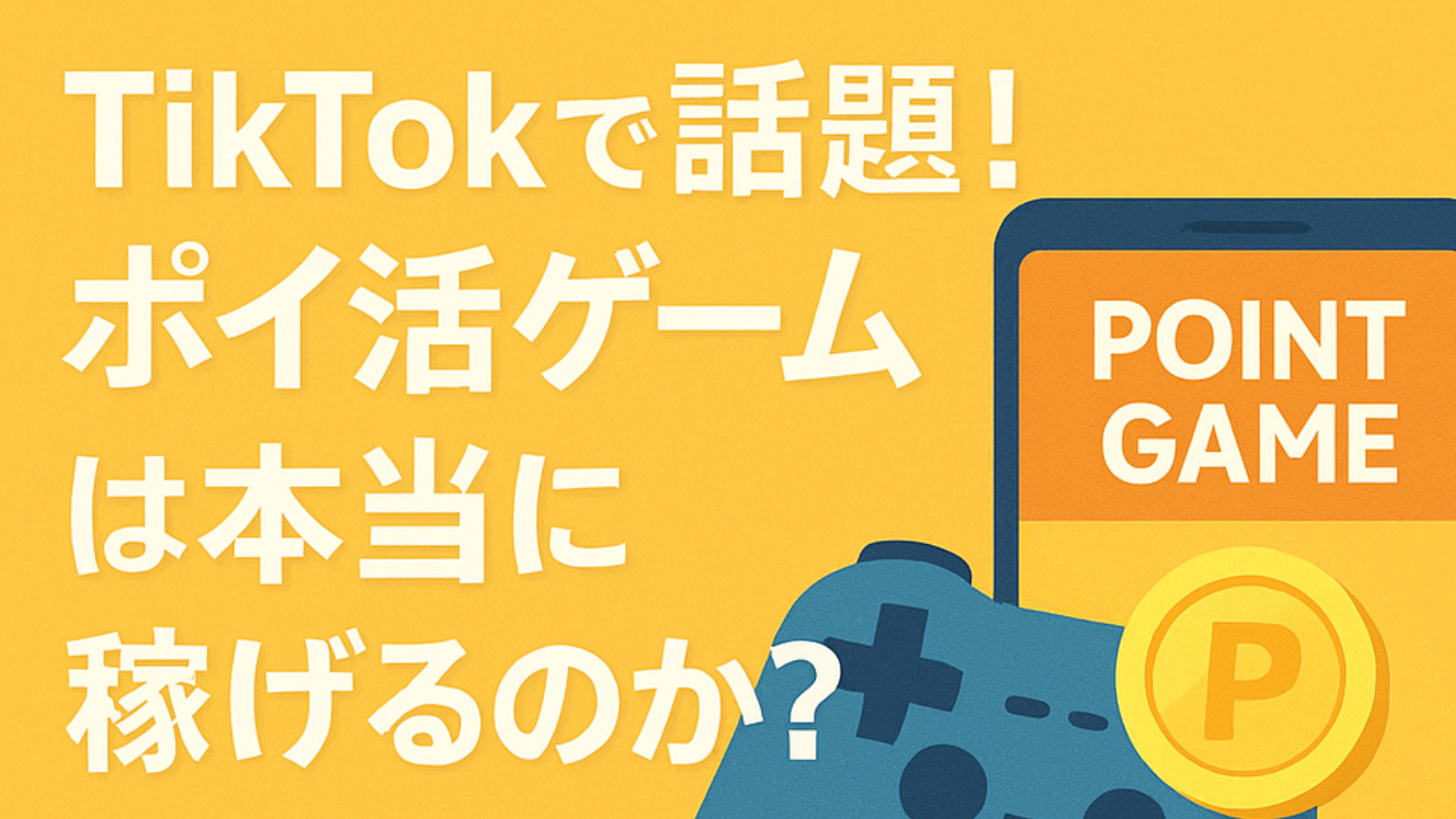 TikTokで話題！ポイ活ゲームは本当に稼げるのか？